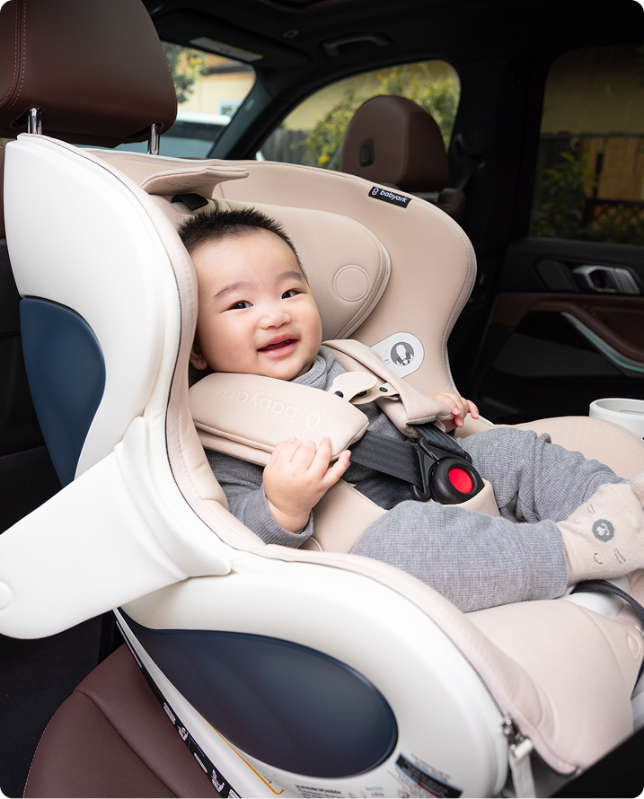 white car seat and stroller Smart Convertible Car Seat – babyark